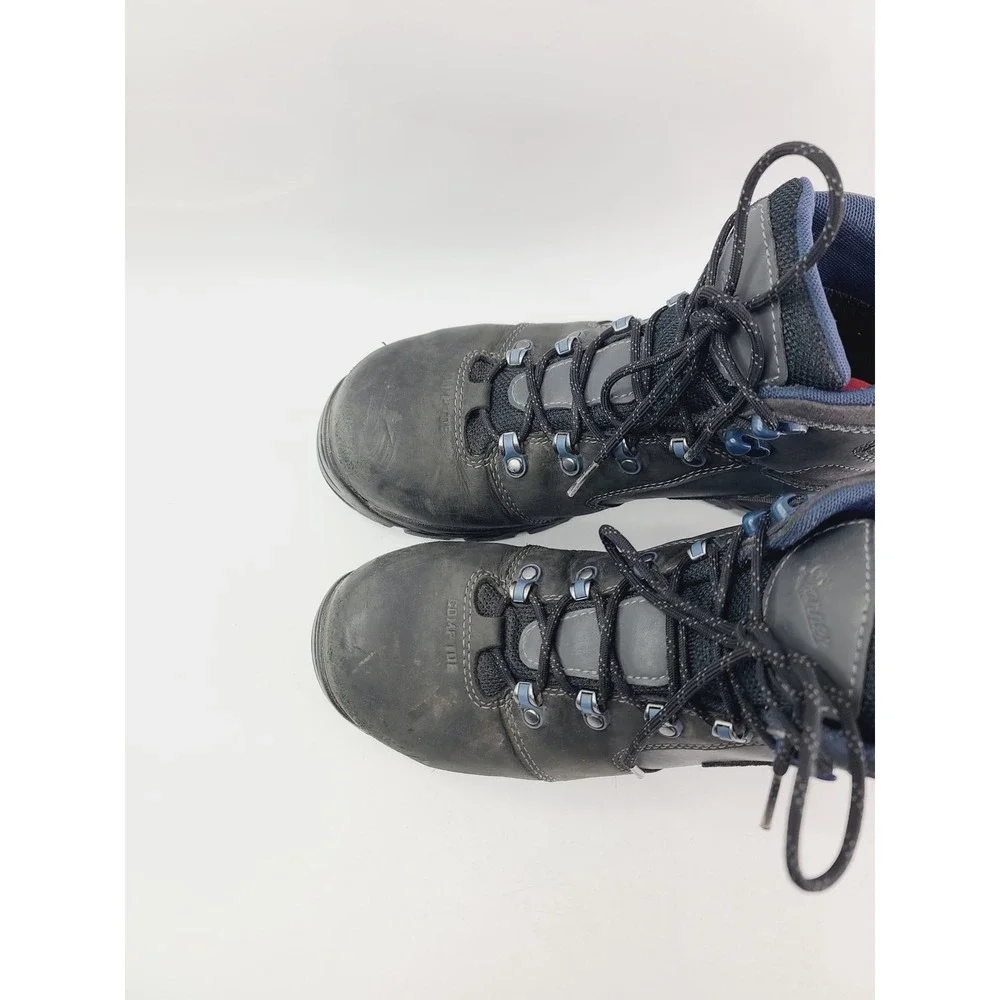 Danner Vicious 4.5 Hiking Boots For Men's, Size 9, Black/Blue Color.